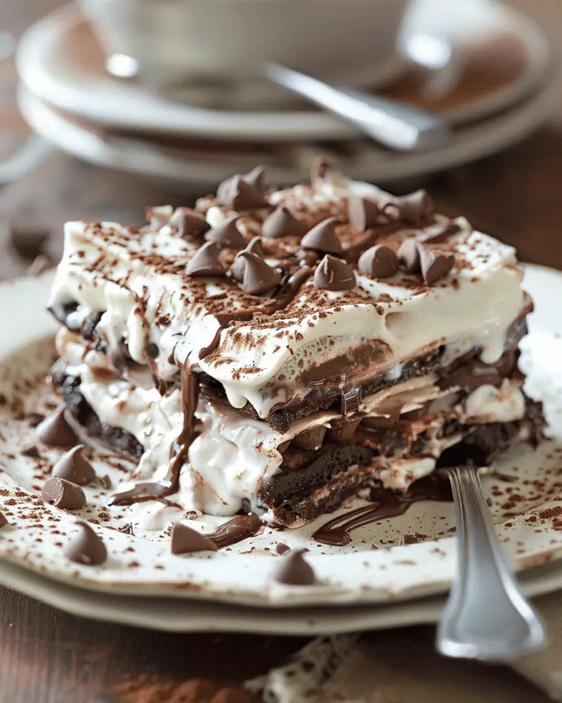 Chocolate Lasagna