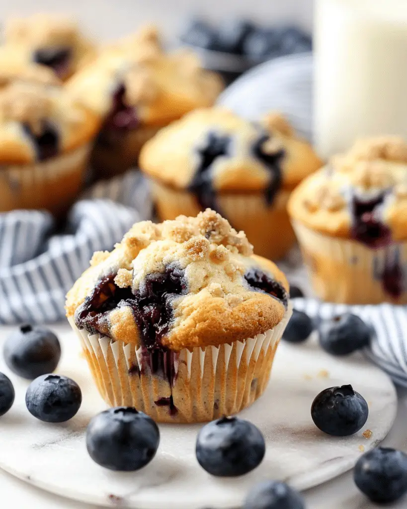 Classic Blueberry Muffins