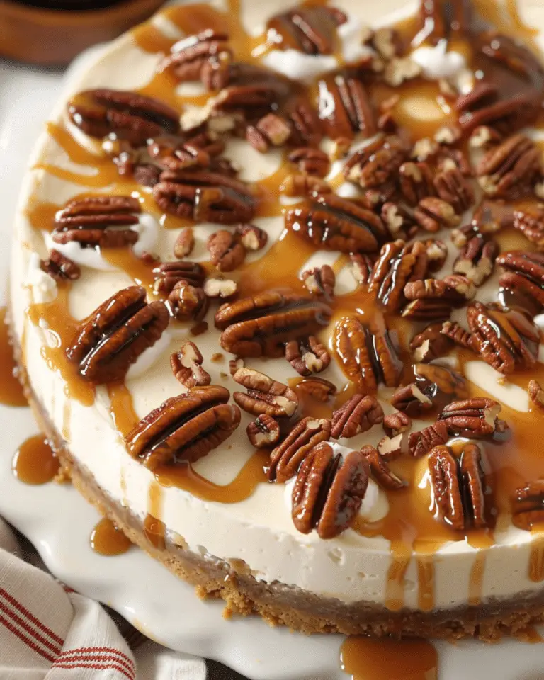 Classic Pecan Pie Cheesecake