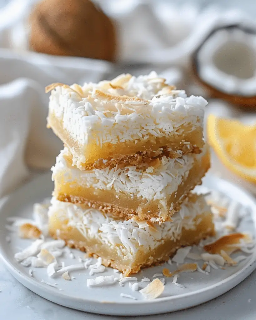 Coconut Crack Bars