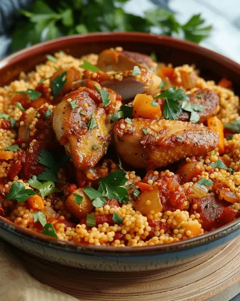 Couscous with Chicken and Sausage