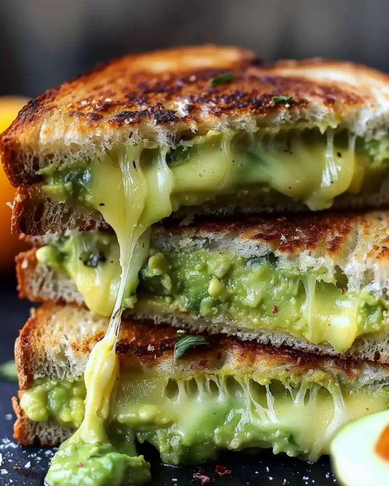 Creamy Avocado Grilled Cheese