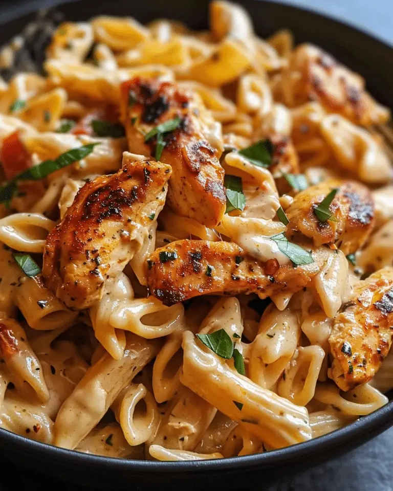 Creamy Cajun Chicken Pasta