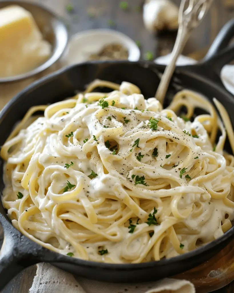 Creamy Homemade Alfredo Sauce