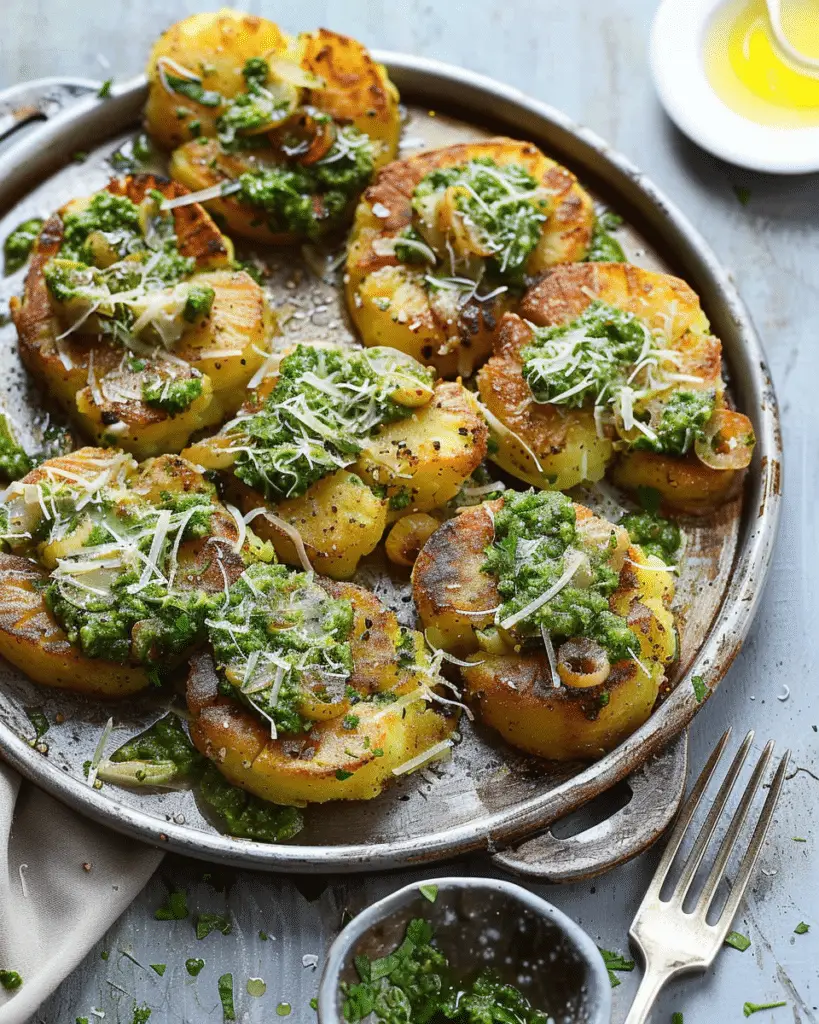 Crispy Smashed Potatoes