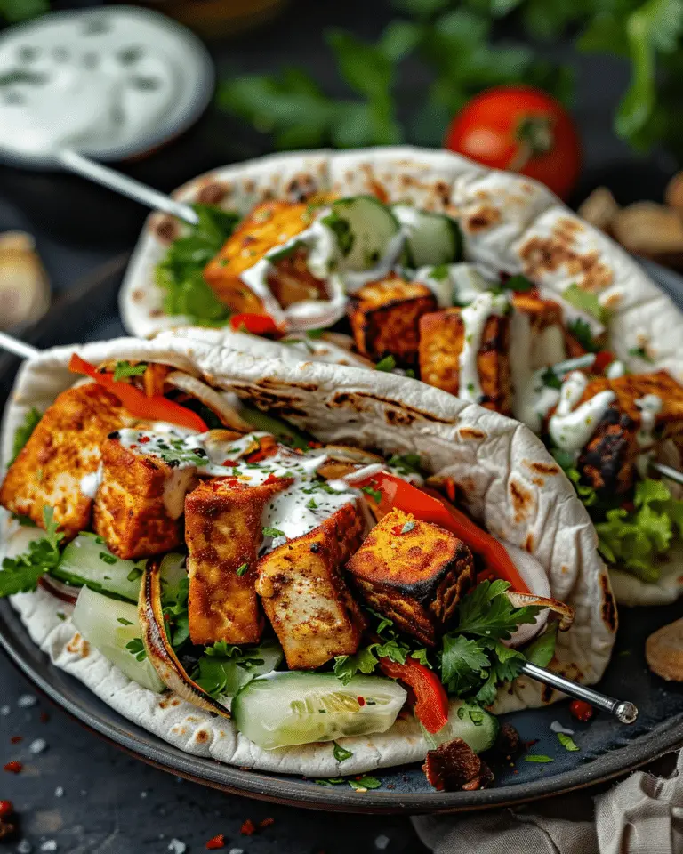Crispy Tofu Shawarma