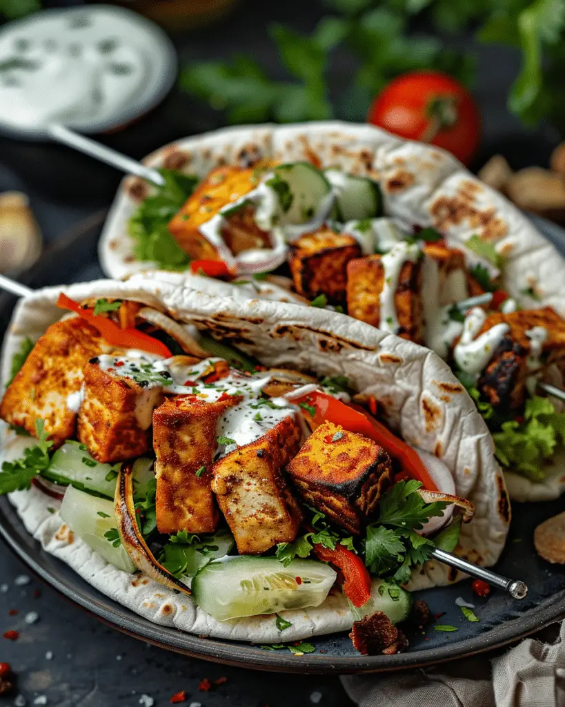 Crispy Tofu Shawarma