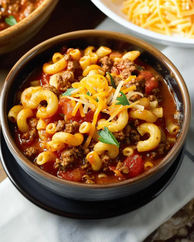 Crock Pot American Goulash
