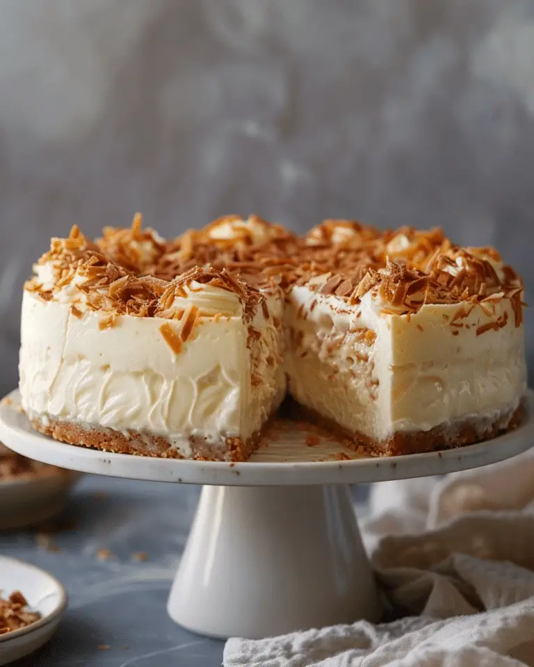 Decadent Samoa Cheesecake