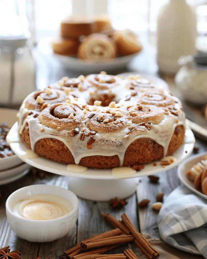Easy Cinnamon Roll Coffee Cake