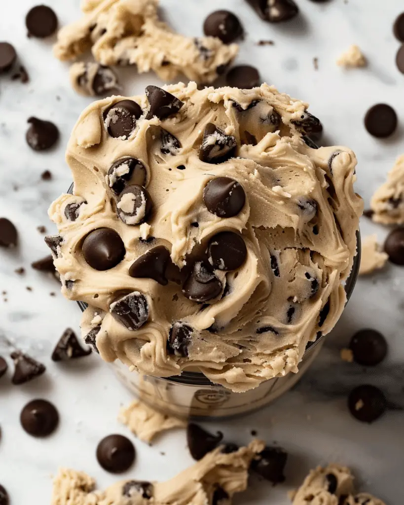 Easy Edible Cookie Dough for One