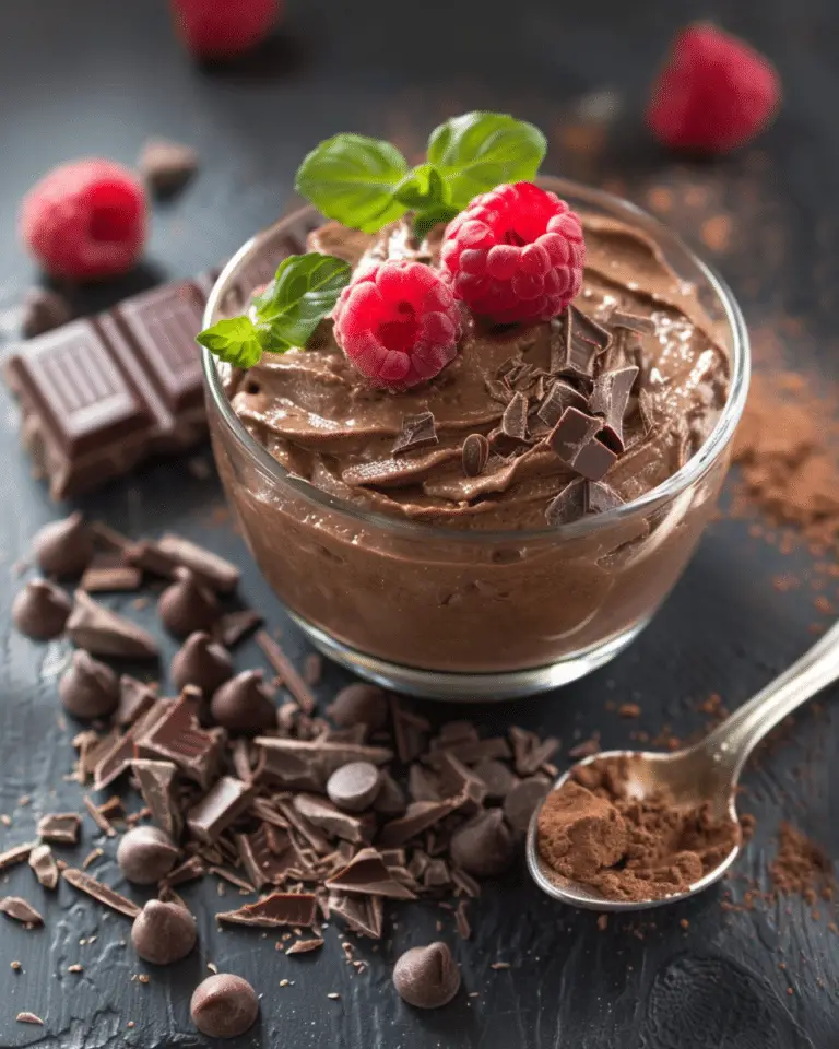 Easy Keto Chocolate Mousse