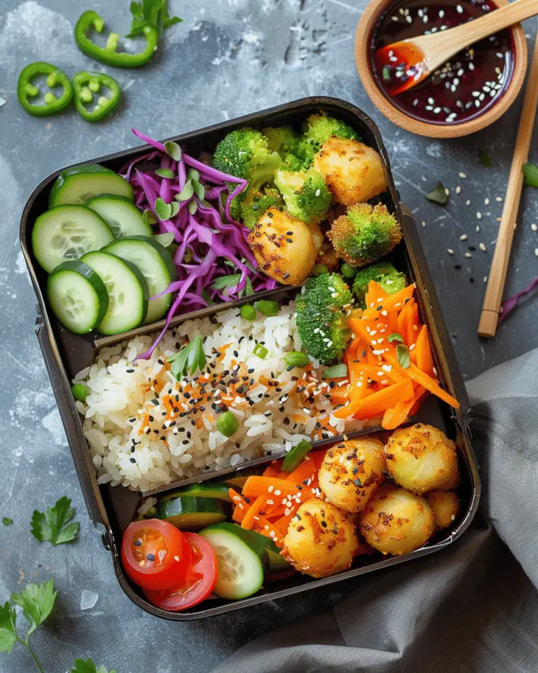 Easy Vegan Back-to-School Bento Boxes