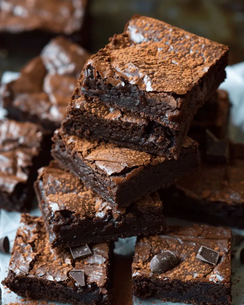 Greek Yogurt Chocolate Brownies