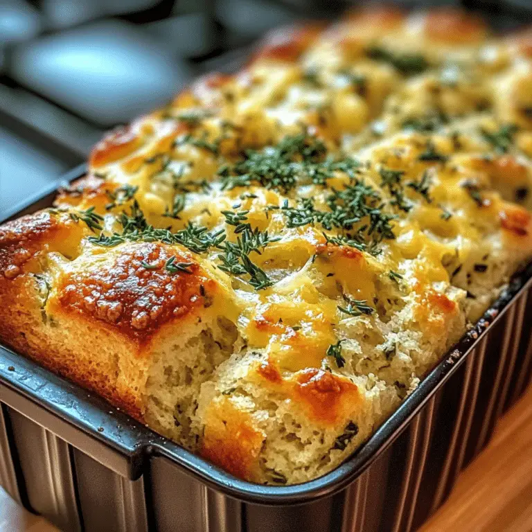 Herb & Cheese Quick Bread