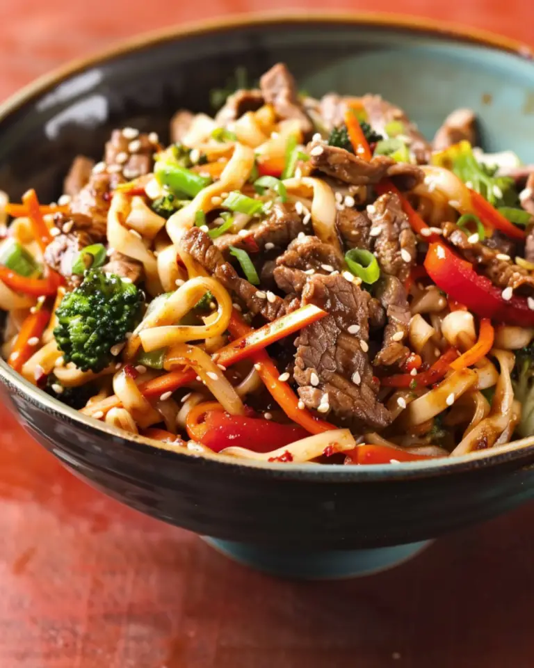 Hoisin Beef Noodles