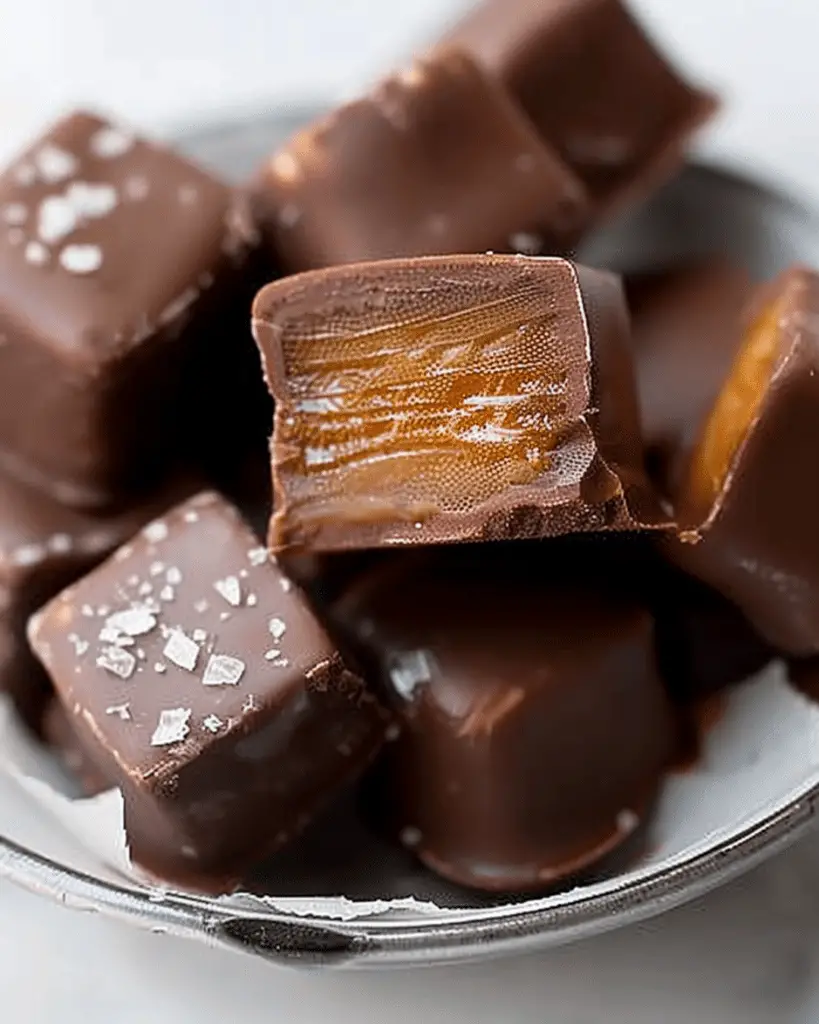 Homemade Chocolate Caramels
