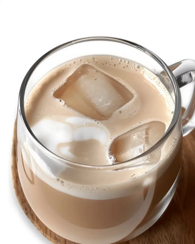 Iced English Tea Latte