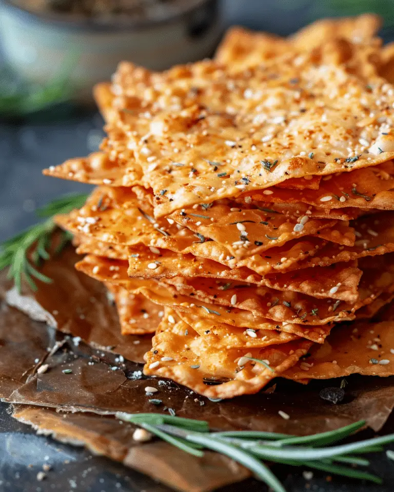 Keto Cheese Crisps