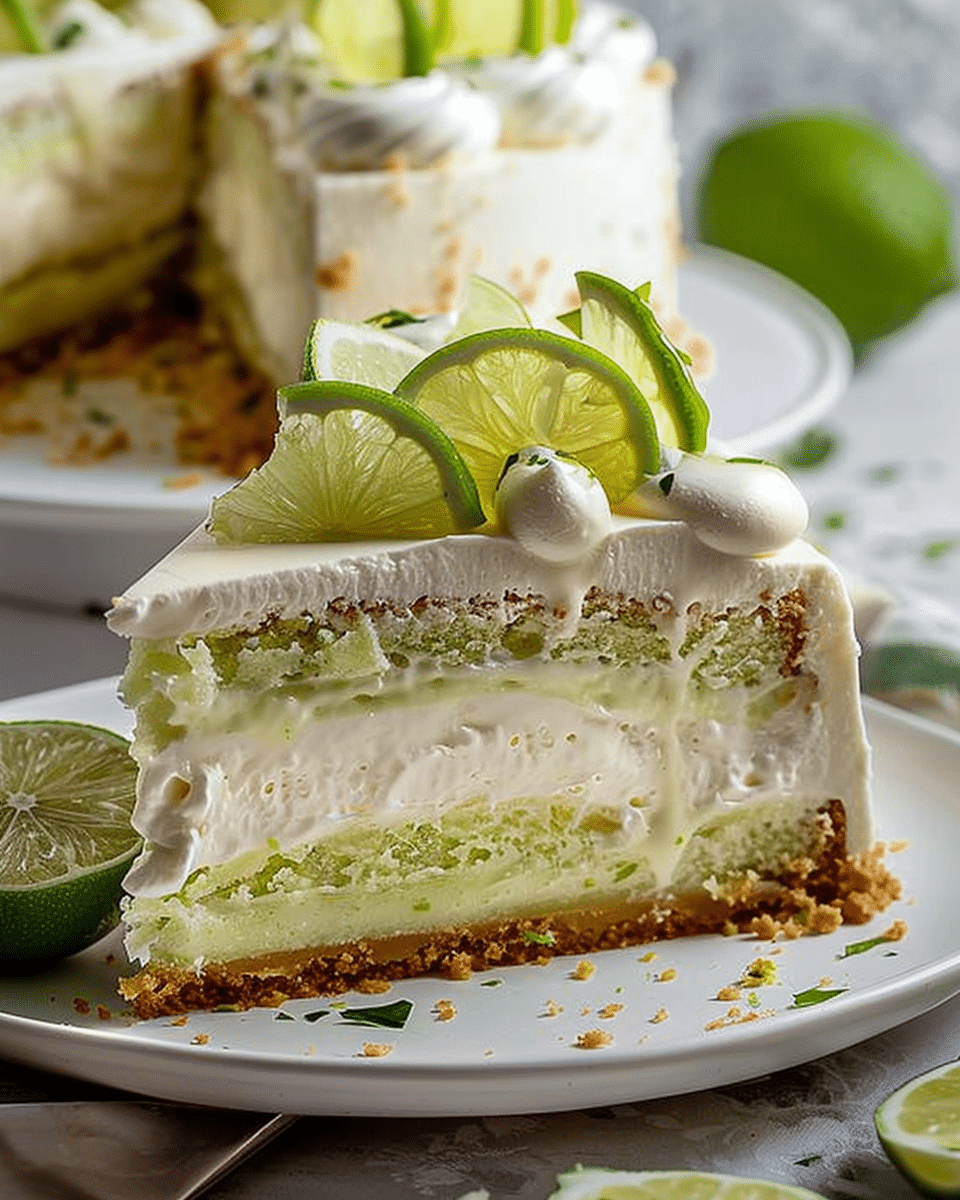 Key Lime Pie Cake