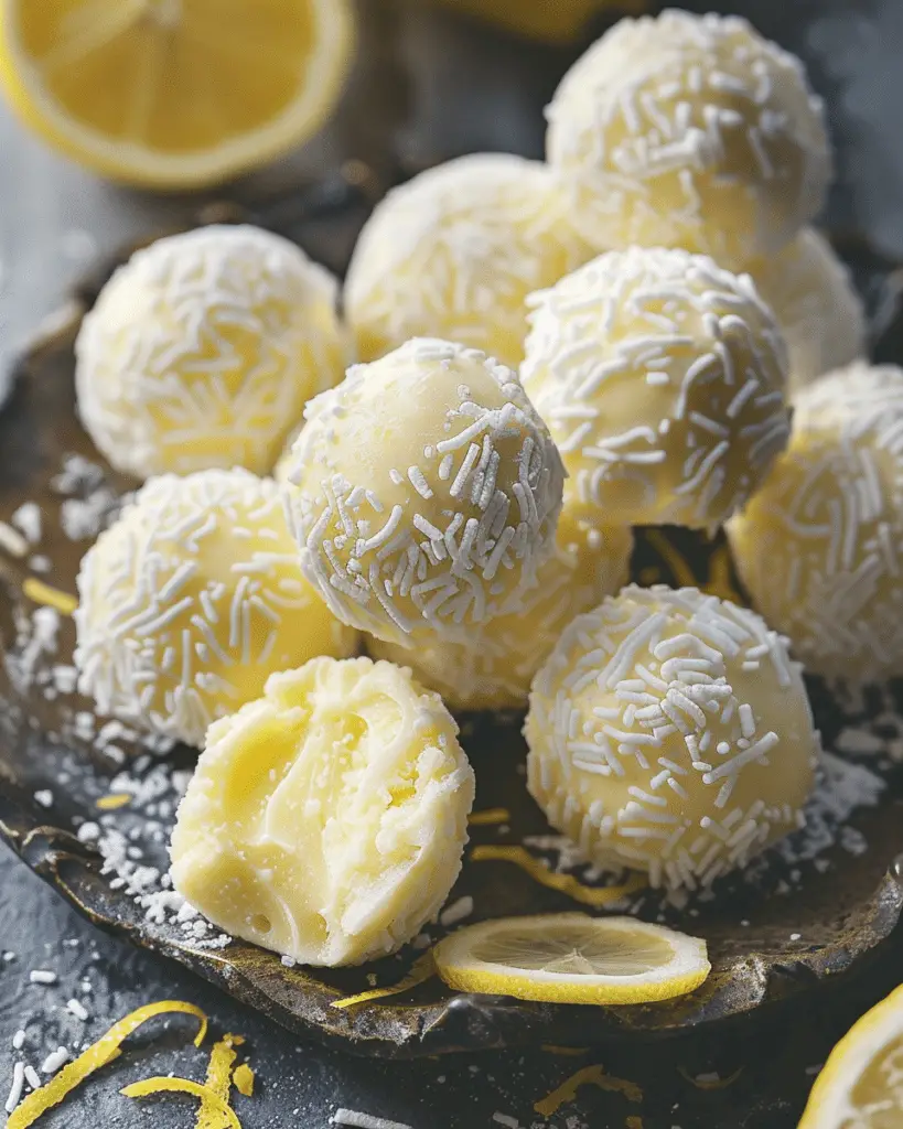 Lemon Truffles