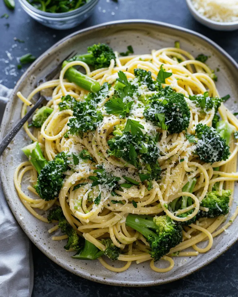 Light and Healthy Broccoli Pasta