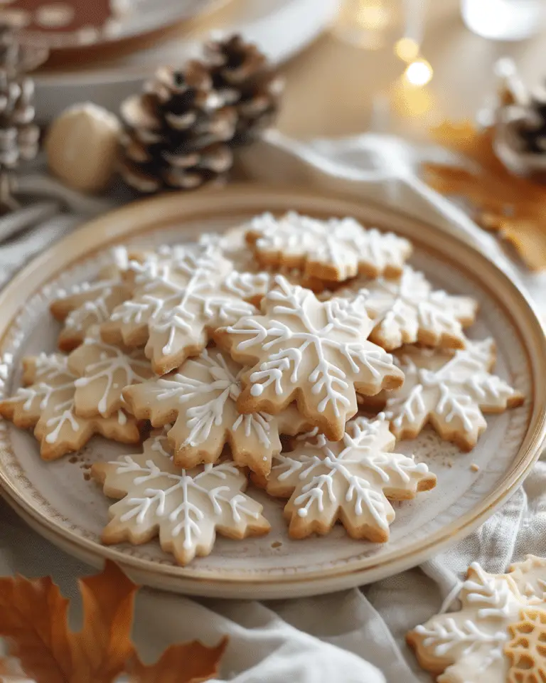 Maple Cookies with Maple Icing