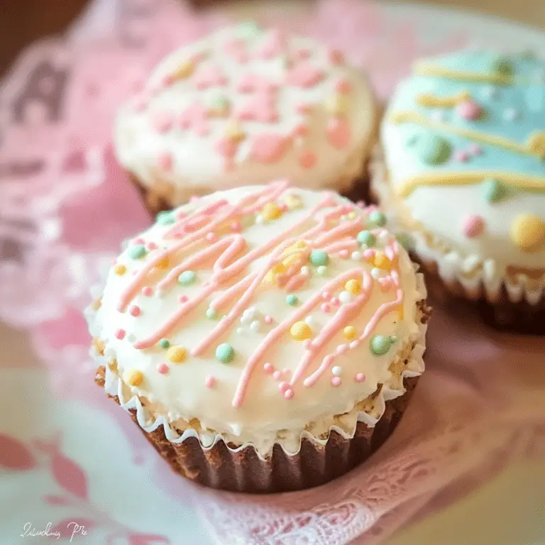 Mini Easter Egg Cakes