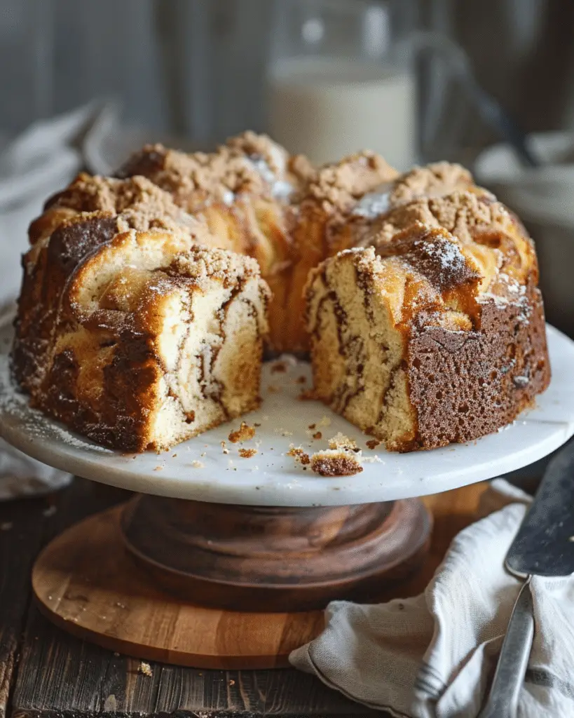 Mom’s Sour Cream Coffee Cake