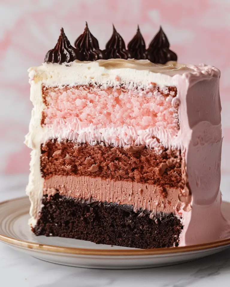 Neapolitan Cake