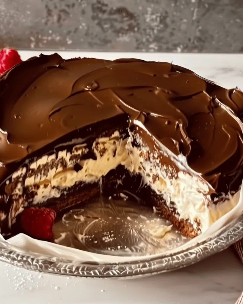 No-Bake Chocolate Eclair Cake