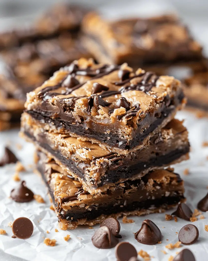 No-Bake Cookie Bars