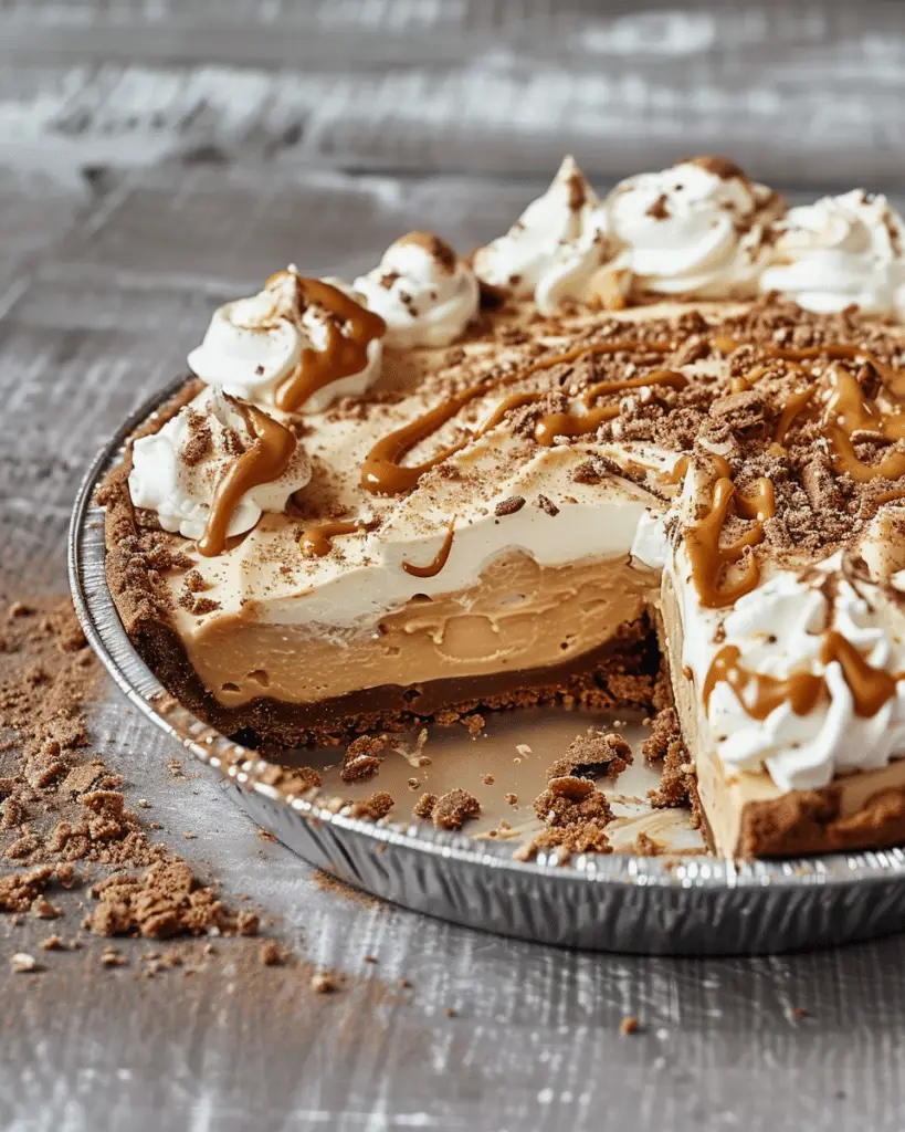 No-Bake Fluffernutter Pie