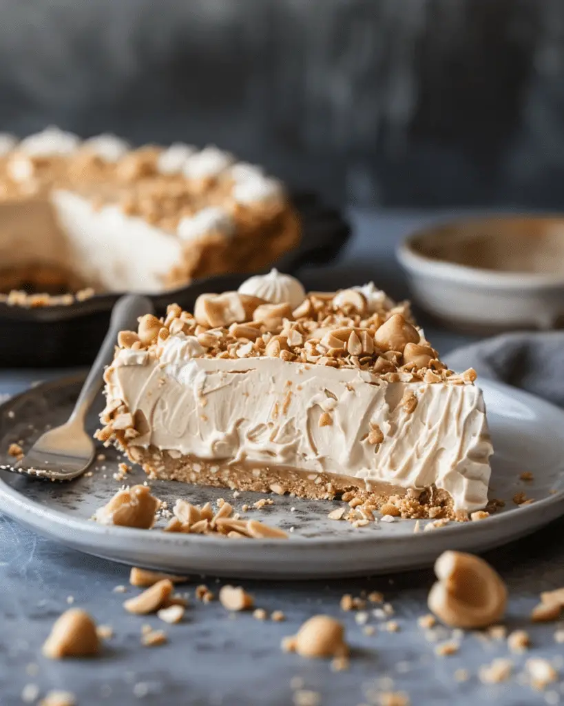 No-Bake Peanut Butter Pie
