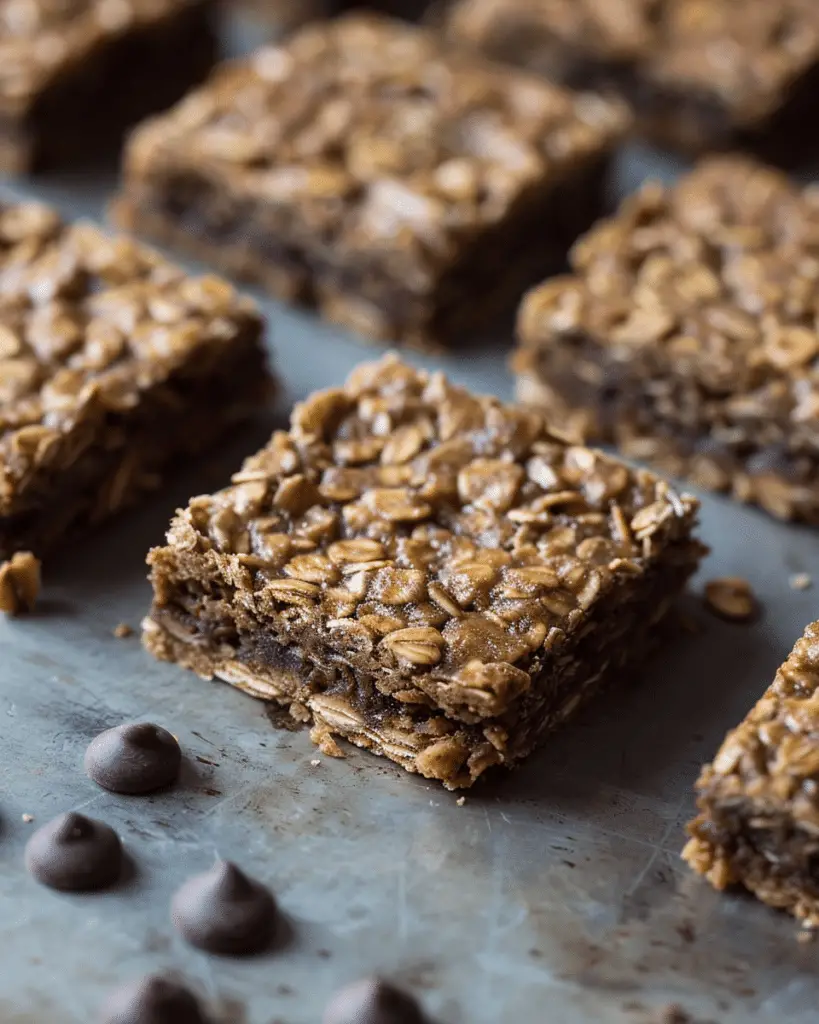 Oatmeal Fudge Bars