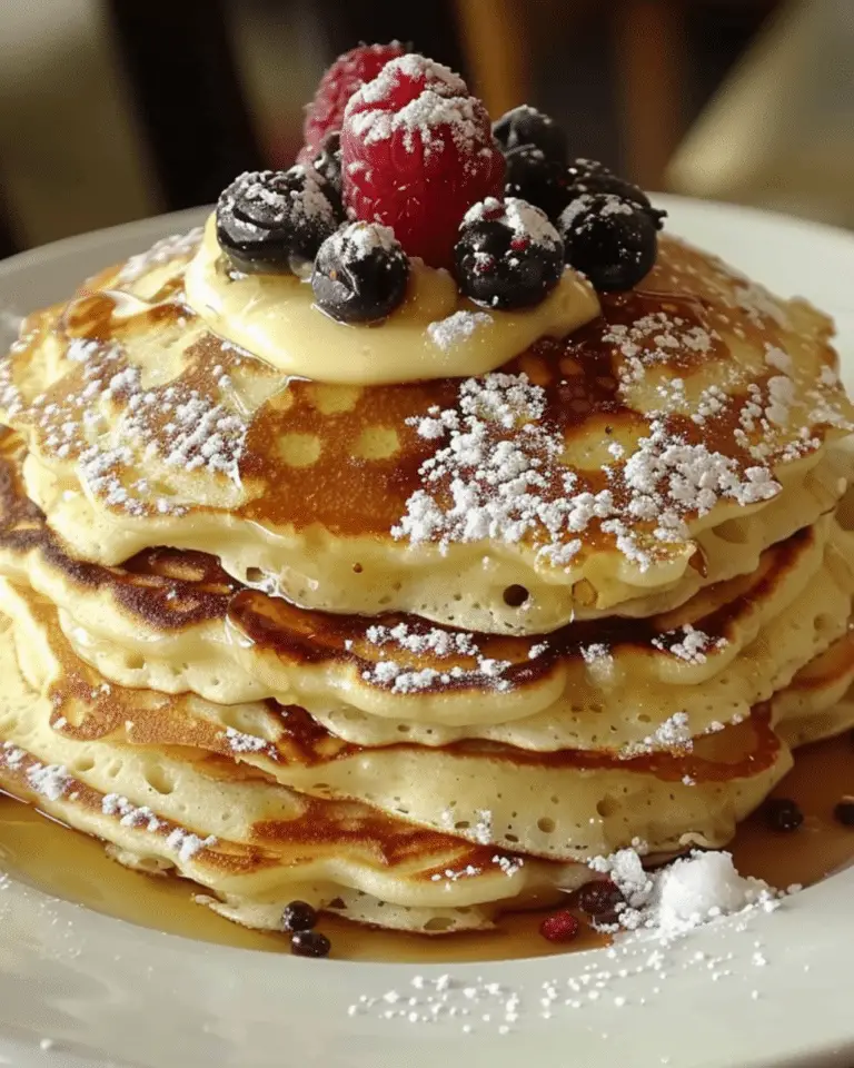 Old-Fashioned Pancakes