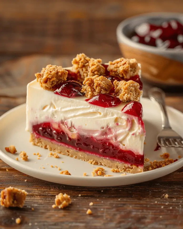 Peanut Butter & Jelly Cheesecake