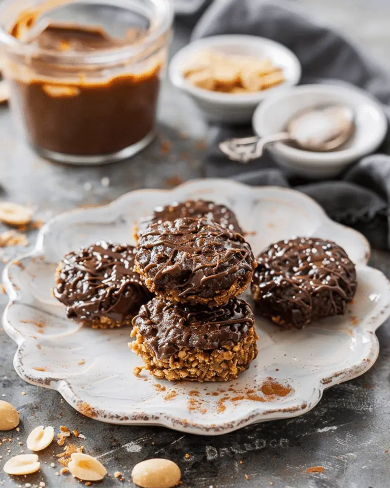 Peanut Butter No-Bake Cookies