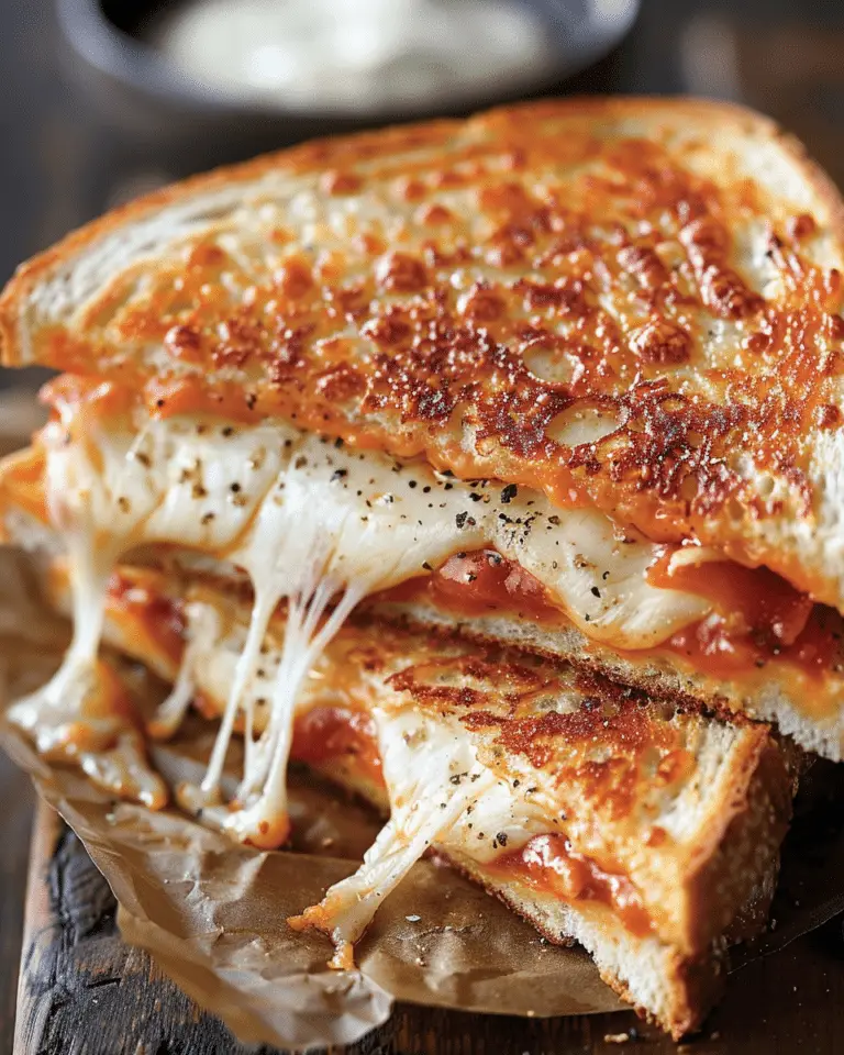 Pizza Grilled Cheese Sandwiches