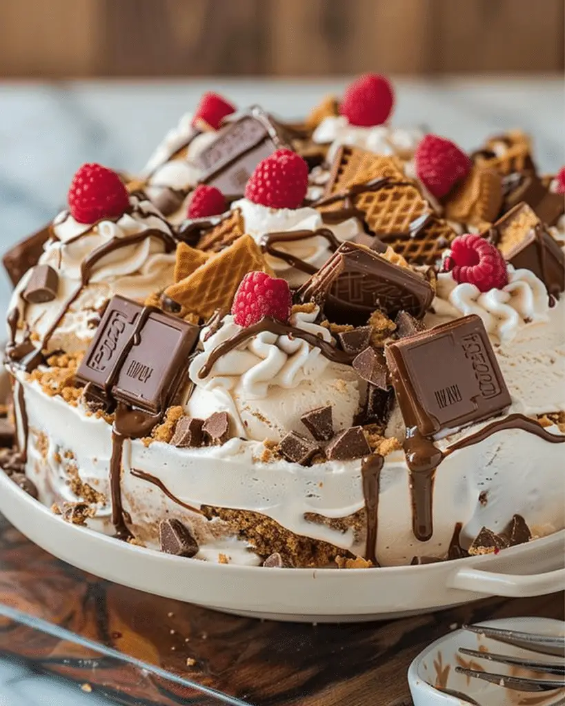 Reese’s Ice Cream Sundae Cake