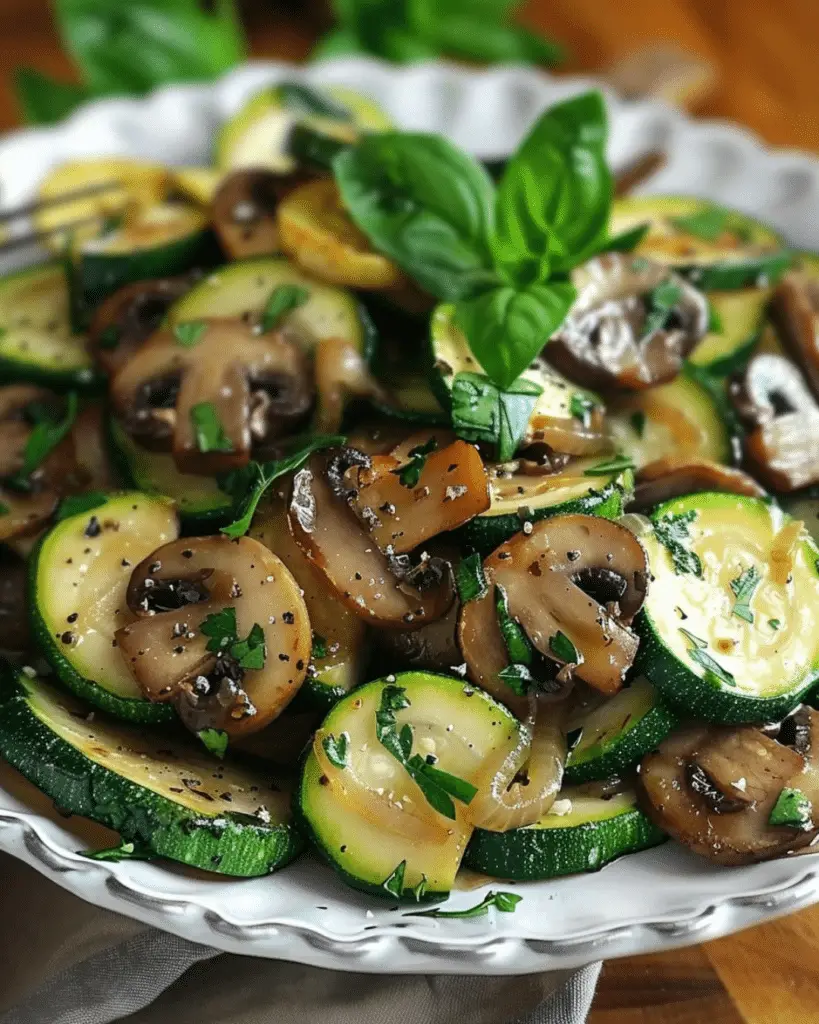 Sautéed Zucchini