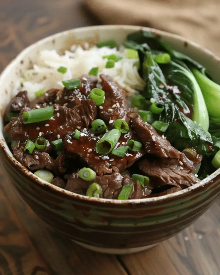 Sizzling Bok Choy and Tender Beef in a Savory Garlic Soy Glaze