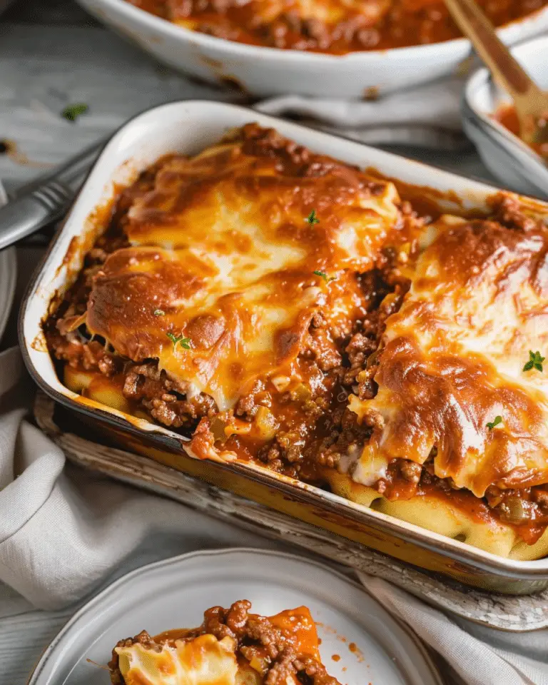 Sloppy Joe Casserole