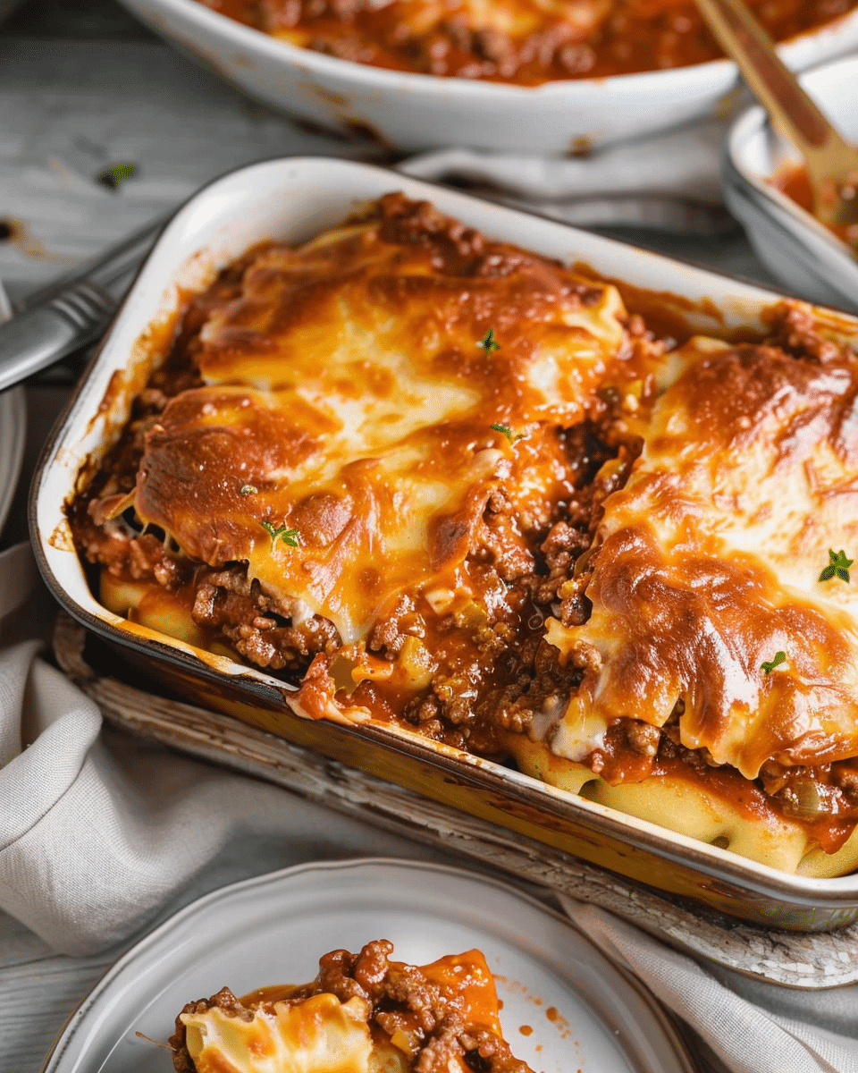 Sloppy Joe Casserole - Cooking With Blog