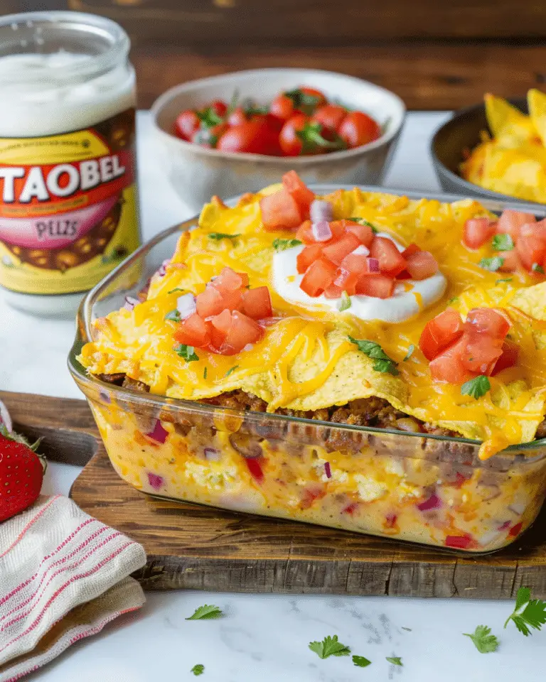 Taco Bell Mexican Pizza Casserole
