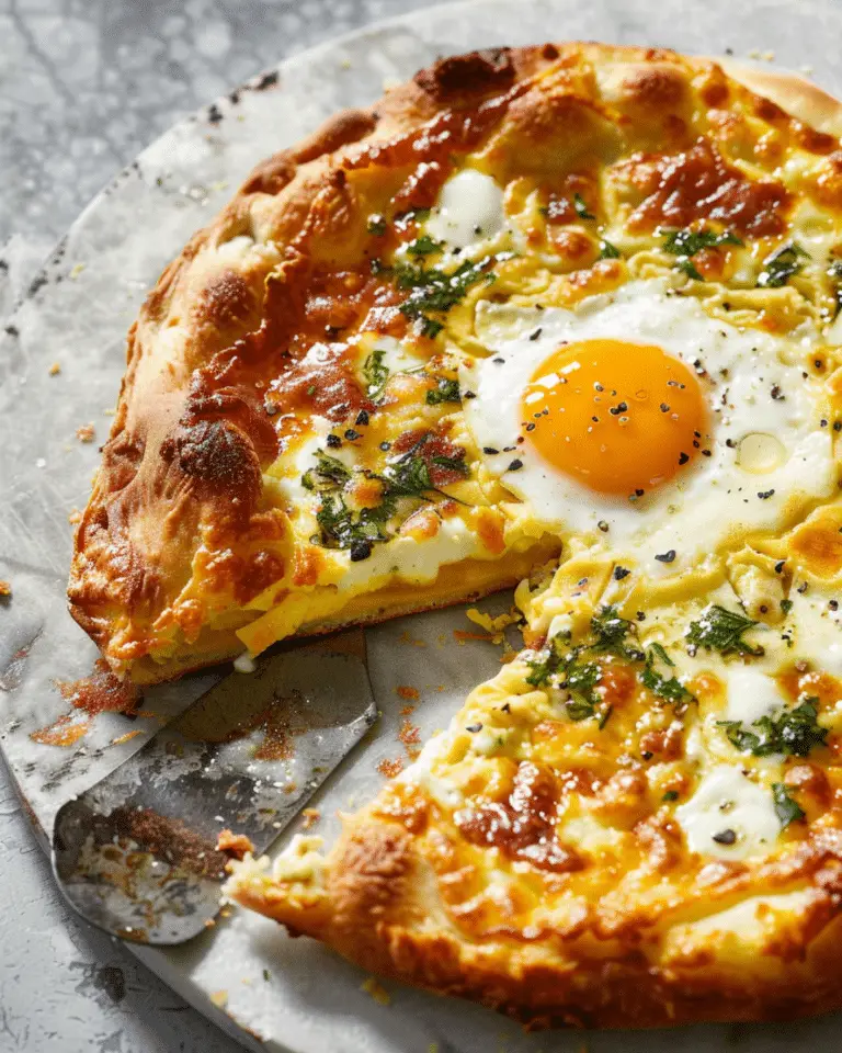 The Best Breakfast Pizza