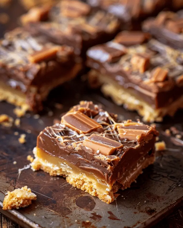 Twix Cookie Bars