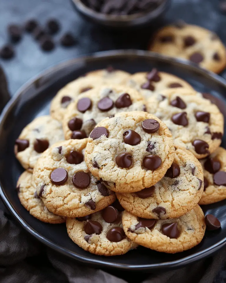 Vegan Chocolate Chip Cookies