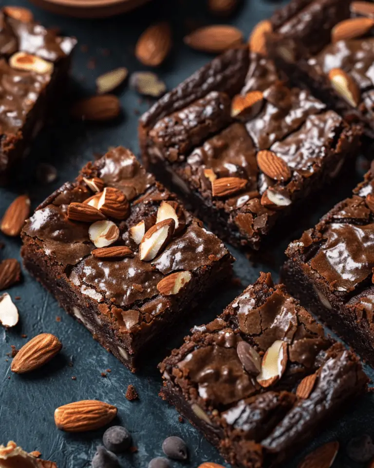 Almond Croissant Brownies