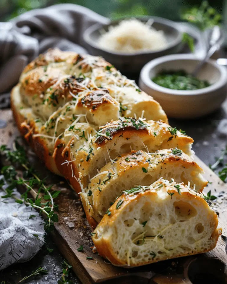 Cheesy Italian Herb Bread